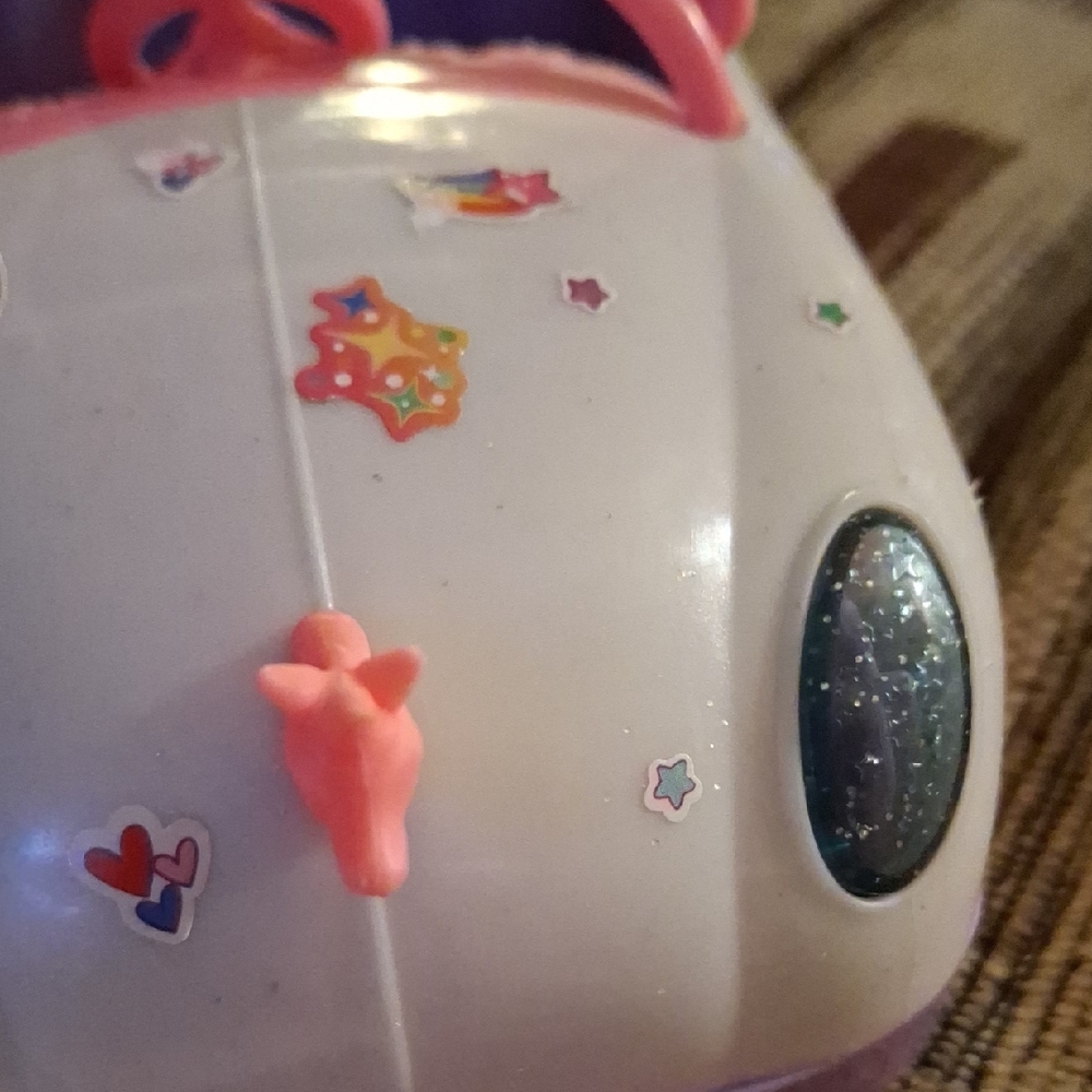 Mattel Chelsea White Pink & Purple Convertible Toy Car - Picture 7 of 8
